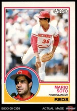 1983 O-Pee-Chee #215 Mario Soto Reds 8 - NM/MT