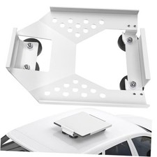 for Starlink Mini Mount, Magnetic Starlink Mini Car Mount Base Suction White