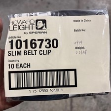 Howard Leight Slim Belt Clip 1016730 - 10 PACK