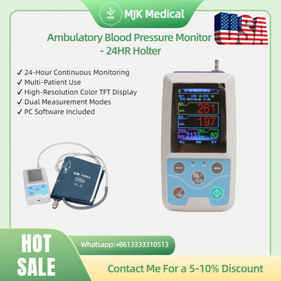 #ad #ad ABPM50 24HR Ambulatory Blood Pressure amp; ECG Holter Monitor with PC Software $174.00