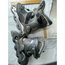 K2 Softboot Inline Skates Rollerblades Mens Size 6 Gray Blue Athletic