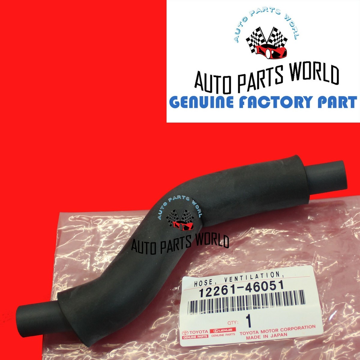 GENUINE OEM TOYOTA LEXUS IS300 GS300 SC300 SUPRA VENTILATION HOSE