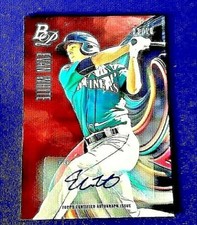 2018 BOWMAN PLATINUM EVAN WHITE RUBY AUTO #3/10