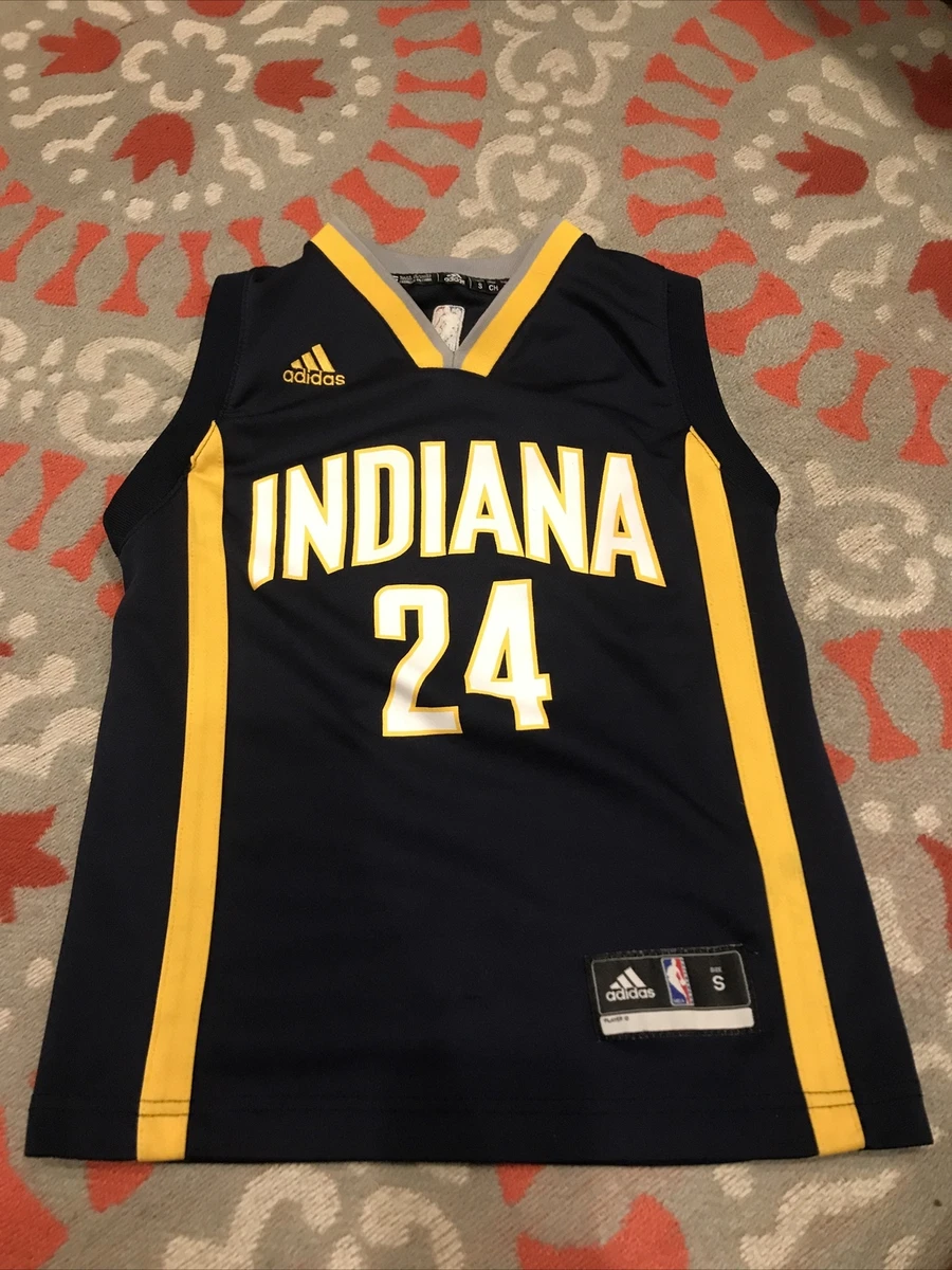Adidas Paul George Pacers Jersey 24 Youth Small