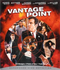 Vantage Point ~ Dennis Quaid Matthew Fox Forest Whitaker William Hurt ~ Blu-ray