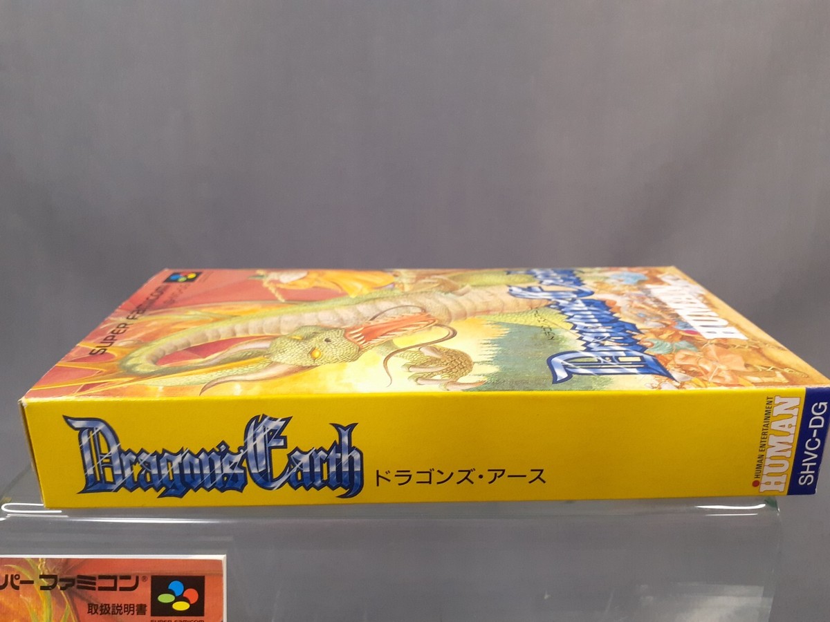 Jeu Super Famicom (SNES) Dragons Earth - Version Japonaise - SHVC-DG - Occasion