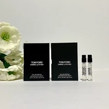 2 TOM FORD Ombre Leather  1.5ml Each Men Cologne Parfum EDP Sample Spray New