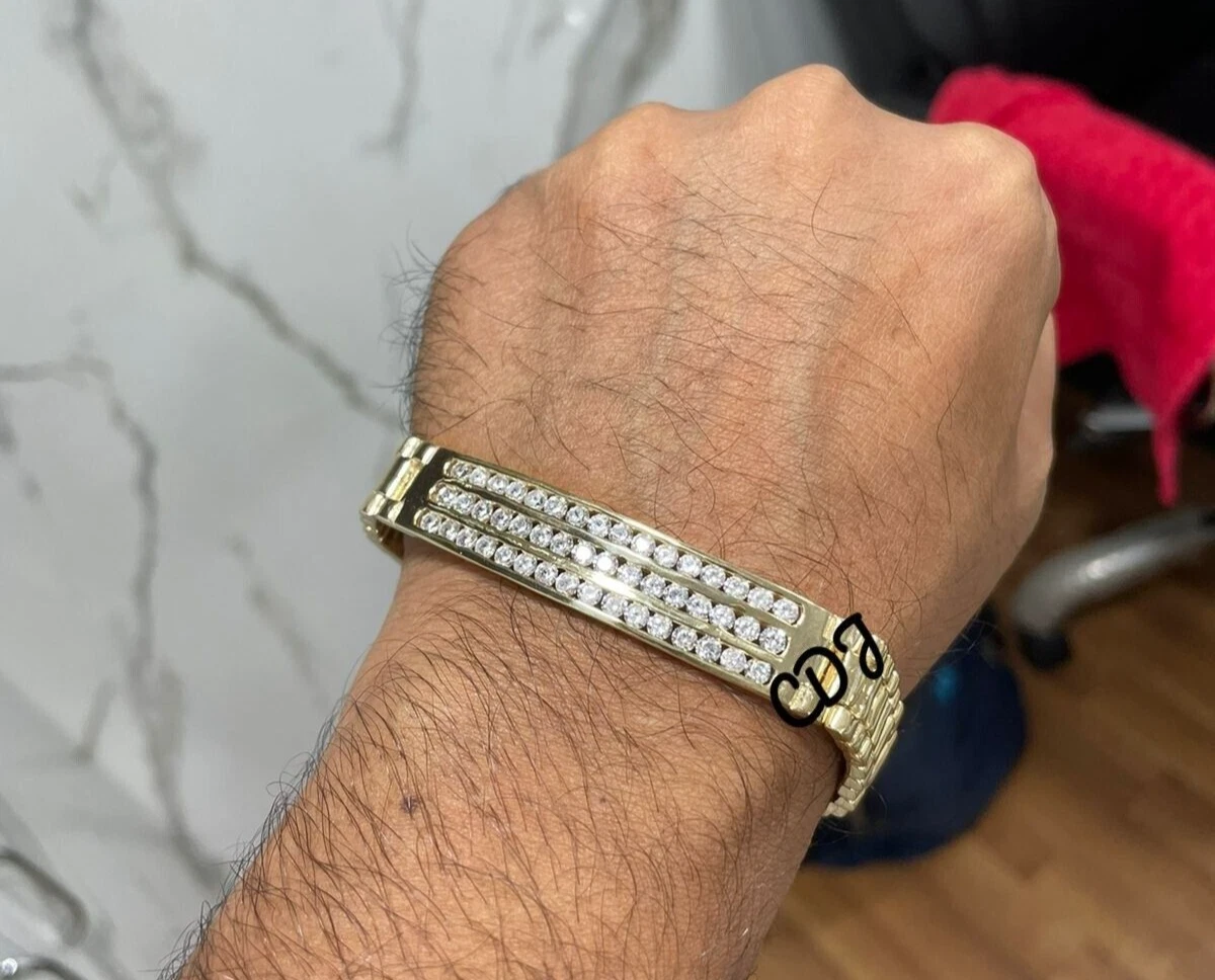 Moissanite tennis 2024 bracelet mens