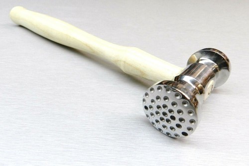 Texturing Hammer Dimples & Narrow Stripe Design Jewelry Metal Texture Finish - Picture 4 of 5