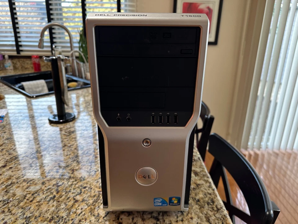 Dell Precision T1500 Workstation i5-750 2.67GHz 4GB Ram 500GB Windows 10 pro - Image 2 of 4