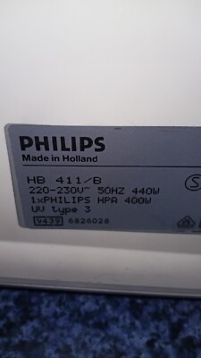Original Philips UVA Oberkörperbräuner