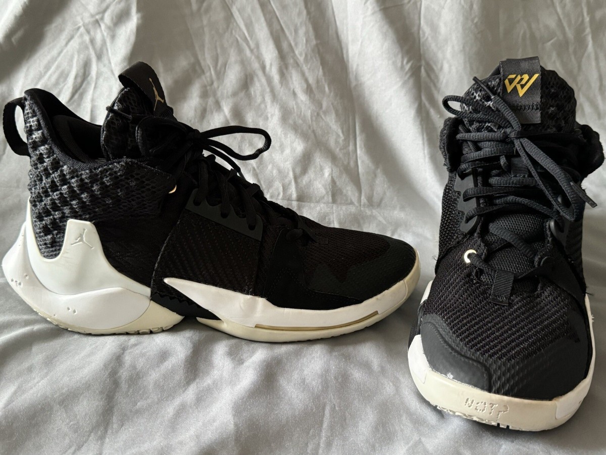 Men’s B/W Nike Air Jordan The Family Russell Westbrook Shoes A06219-001  2019