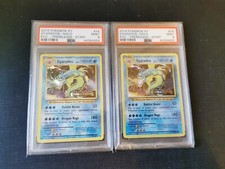 POKEMON  GYARADOS PRE RELEASE  HOLO   PSA 9 9 XY EVOLUTIONS  2016 staff 