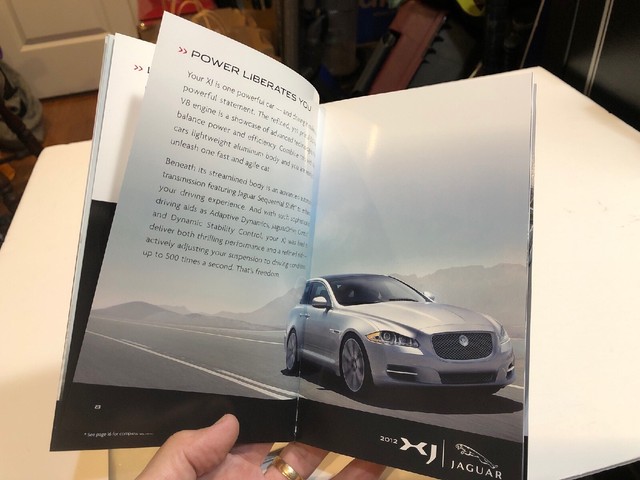 2012 Jaguar XJ owners experience booklet XJ sales pamphlet | eBay
