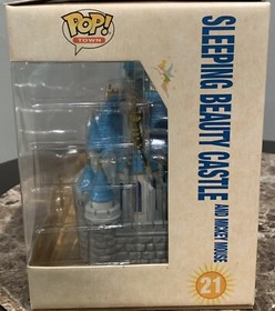 Lego Disney Castle And Funko Mickey Castle 65 Aniversary