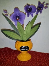 RARE LARGE HALLOWEEN HORROR PLANT DISPLAY DECOR - GORECHID SNAKE FLOWERS PLANT