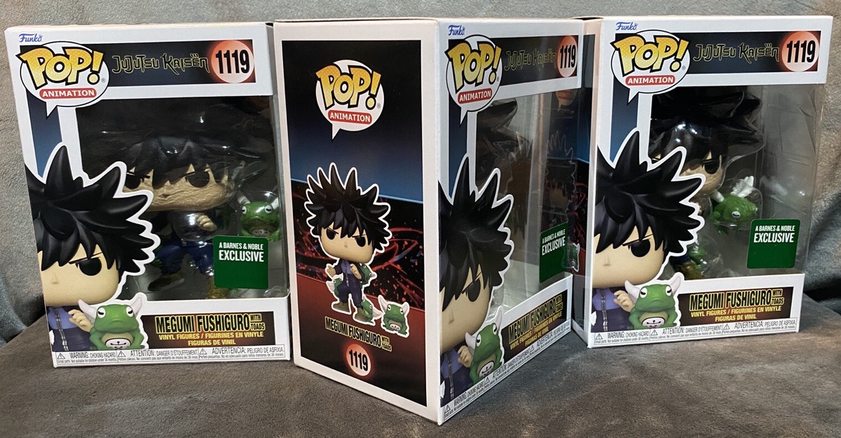 Funko Pop Megumi Fushiguro with toads (Jujutsu Kaisen) Barnes