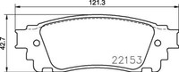 Brembo P 83 166 Bremsbelagsatz, Scheibenbremse