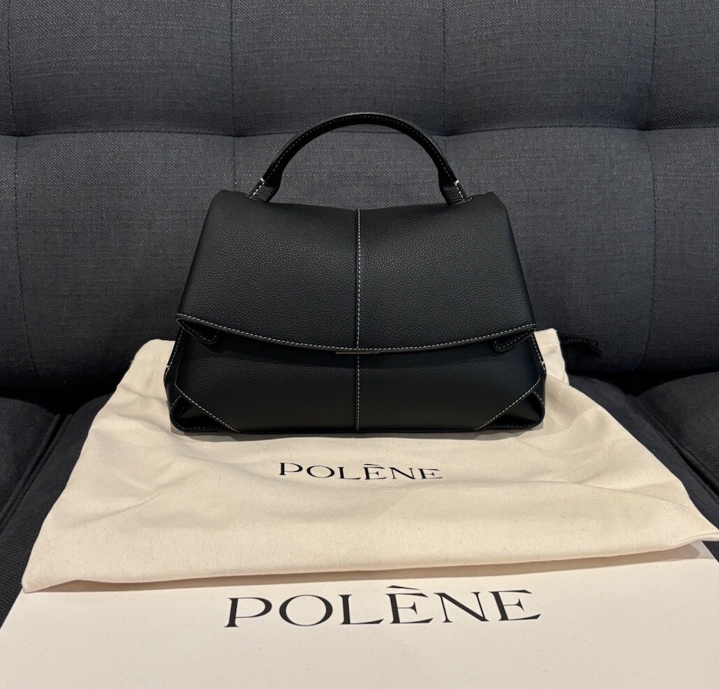 ベージュブラック mokeke様 Polène | Bag - Mokki - Textured Ebony