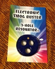 GOLD DOT STAR 3-HOLE RESONATOR Biomagnetic Research EMF Protection