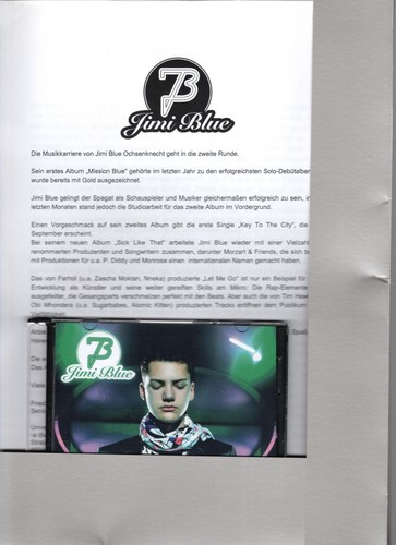 Jimi Blue(Ochsenknecht)- Sick Like That - Promo CD (Snippet Album) in Promomappe - Bild 3 von 6