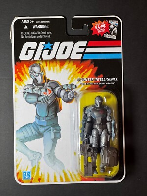 Wraith Gi Joe GI Joe ARAH 25th Anniversary Mercenary Wraith Complete with Package | eBay