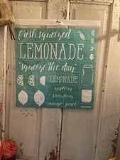 RETIRED—New In Package “Lemonade” Chalk Couture Transfer.