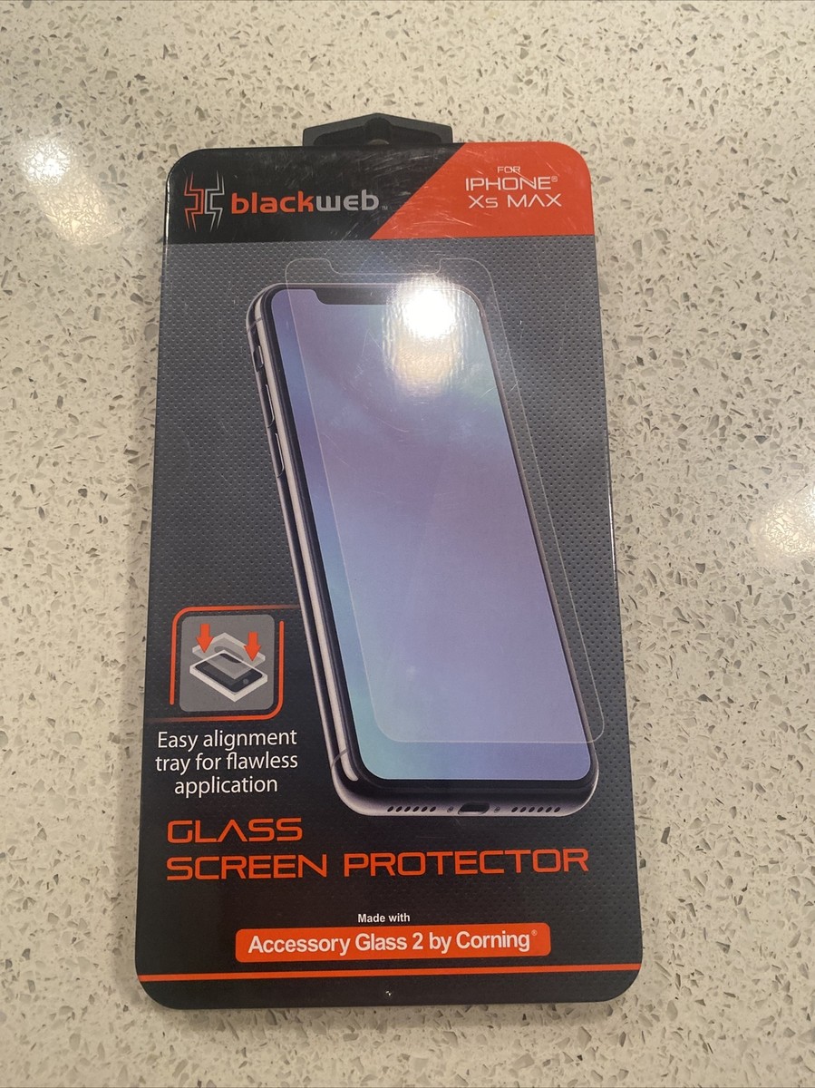 Blackweb Iphone XS Max /11 Pro Max Glass Screen Protector New
