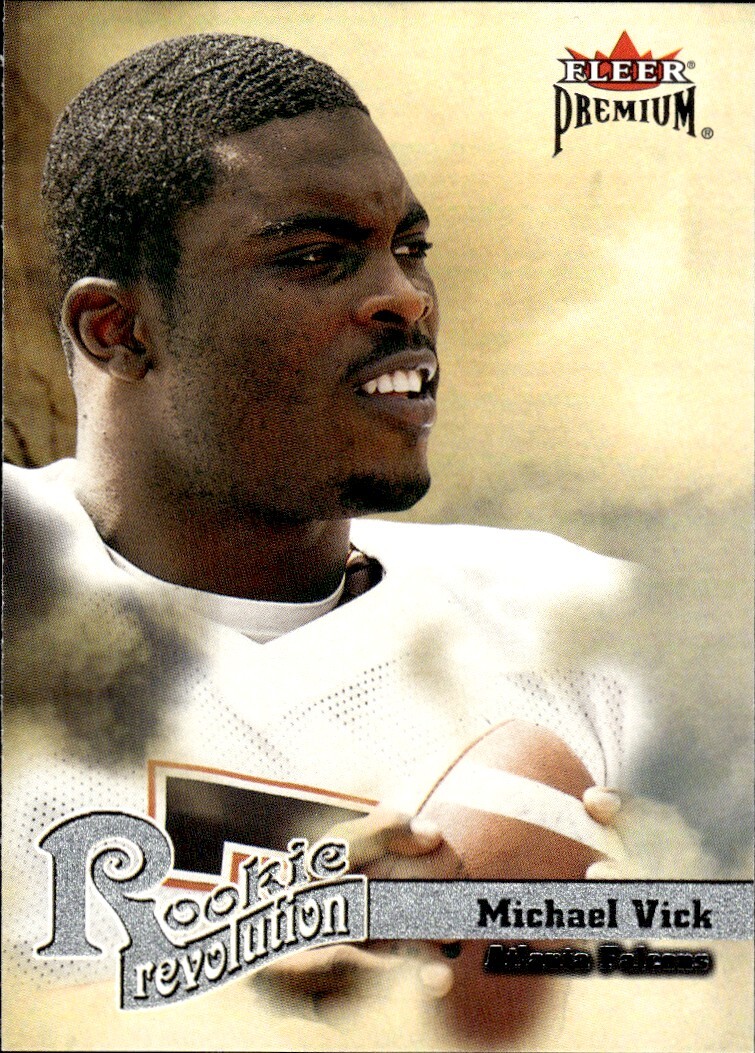 2001 Fleer Premium Rookie Revolution Michael Vick Rookie Atlanta Falcons #7 RR