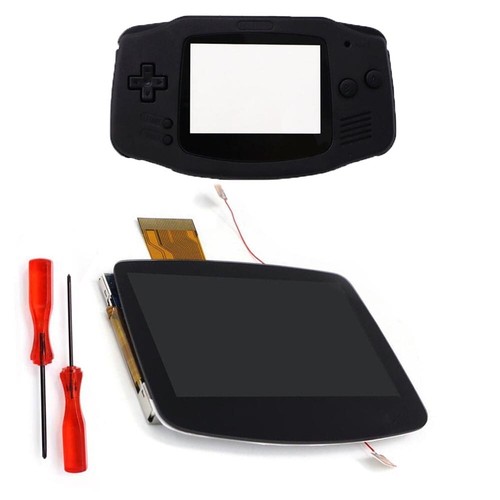 Hispeedido GBA V5 Laminated HD 3.0" IPS LCD Backlight Screen For GBA with Shell - Picture 25 of 32