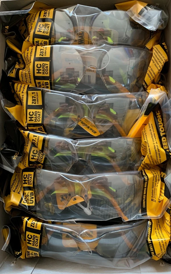 Paquete de 12 gafas de seguridad de alto rendimiento Dewalt DPG54-9D protectoras IN/OUT Foto 3 de 4