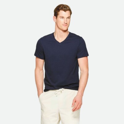 Uomo T-shirt Boxy A Girocollo Dal Taglio Corto Con Maniche Lunghe E Logo 60779020