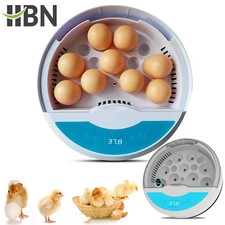 HBN 9 Egg Incubator w/ Temperature Control, Touch Operation Temperature Display