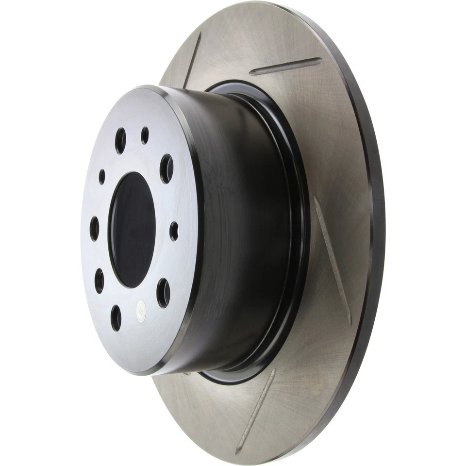 Rotor de freno de disco lateral del pasajero trasero Stoptech para Mercedes-Benz (126.35002SR) Foto 3 de 4