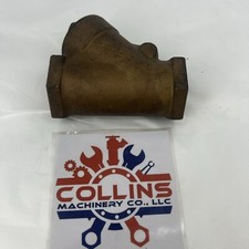 GRINNELL 1-1/4 Y SWING CHECK VALVE 200 SWP 40...