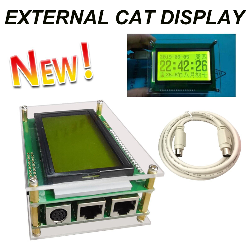 External Cat Display 12864 For YAESU FT-817 FT-818 FT-857 FT External Cat Display 12864 For YAESU FT-817 FT-818 FT-857 FT