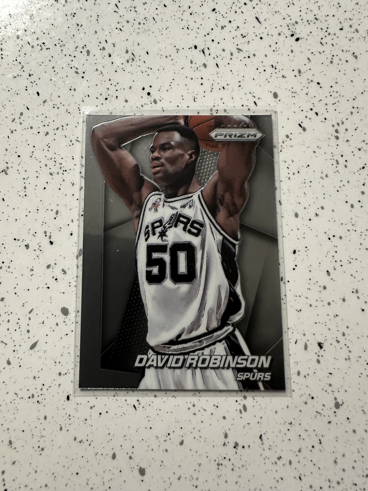 2014-15 Panini Prizm DAVID ROBINSON #227 Silver Prizm San Antonio Spurs HOF