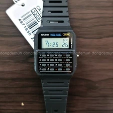 Calculator Black Digital Watch Original New CA-53W-1Z Casio Unisex