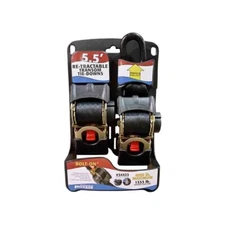 Erickson Manufacturing Pair Of Retractable Ratcheting Transom Tie-Downs E-34423