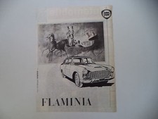advertising Pubblicità 1960 LANCIA FLAMINIA