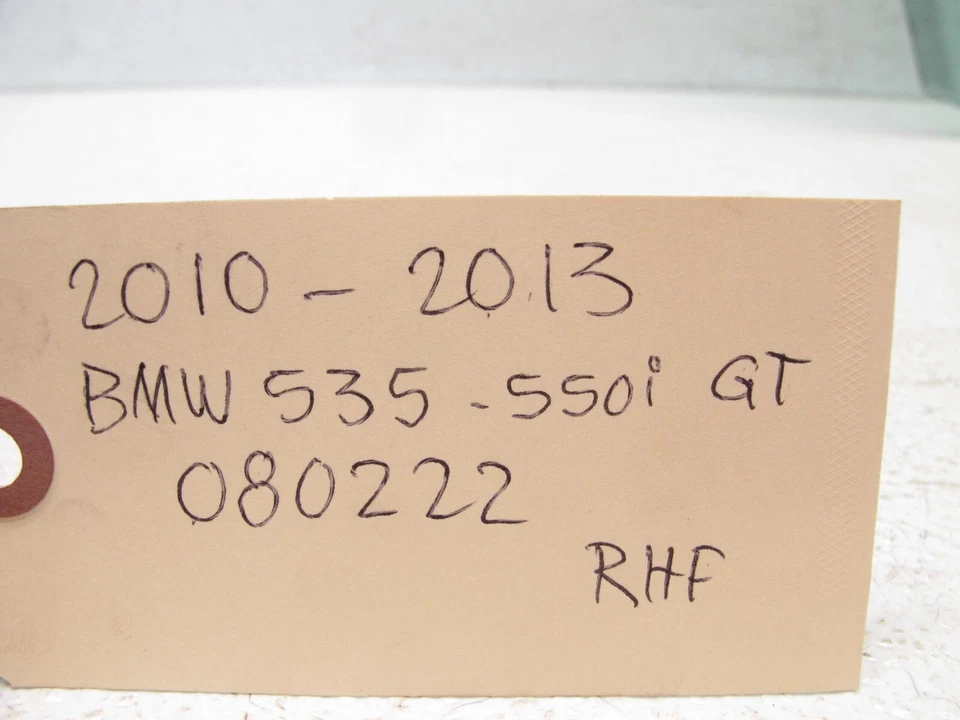 10-17 BMW F07 535i GT 550i GT GRAN TURISMO PORTA JANELA VIDRO FRENTE DIREITA 080222 - Imagem 3 de 3