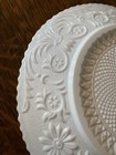 Vintage Duncan & Miller White Milk Glass 8” Sandwich Plate Mint Condition — photo 5
