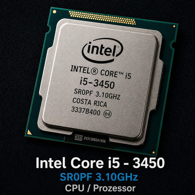 Intel Core i5-3450 SR0PF 3,10GHz Quad-Core LGA1155 CPU Prozessor