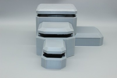 Shoreline Command Bunker Lookout 3D Printed Various Scales