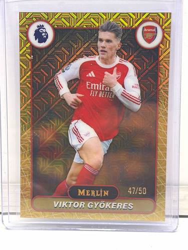 Topps Merlin Premier League 2026 Arsenal Viktor Gyökeres #12 47/50