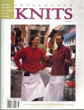 INTERWEAVE KNITS FALL 2003 Knit Sweaters with International Flavor