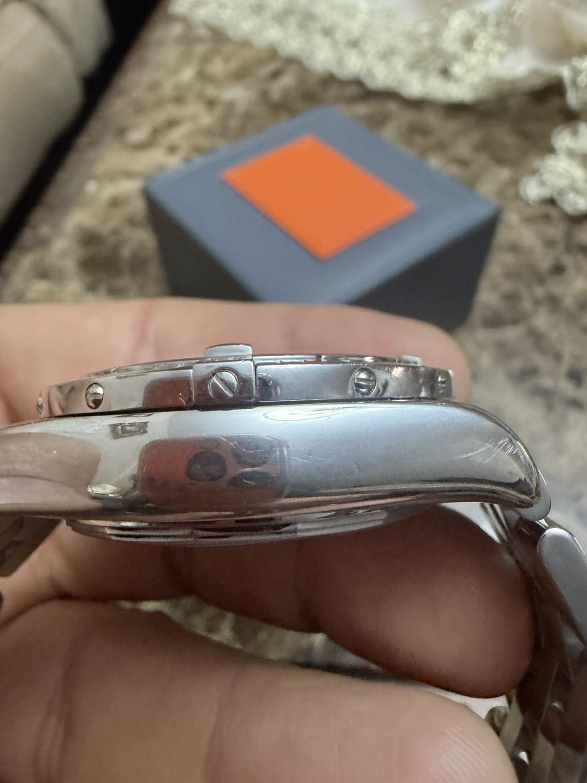 BREITLING CHRONOMAT EVOLUTION CHRONOGRAPH.  BLUE … - image 8