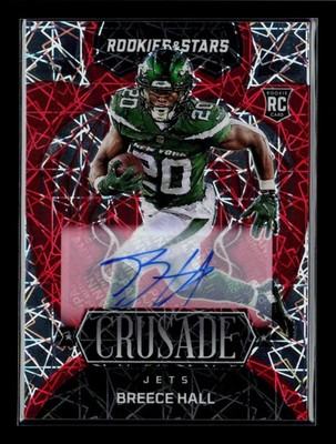2022 Panini Rookies & Stars Crusade Breece Hall #CR-20 RC 05/25