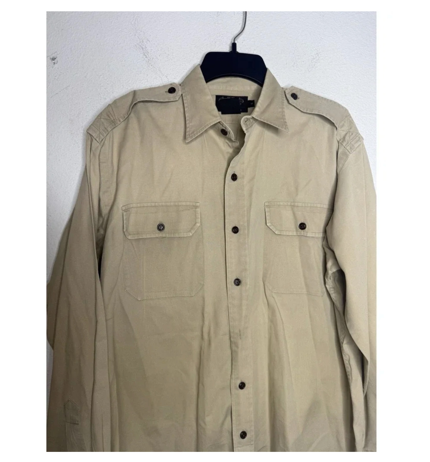 Vintage 1990's RRL Double RL Ralph Lauren Khaki Twill… - Gem