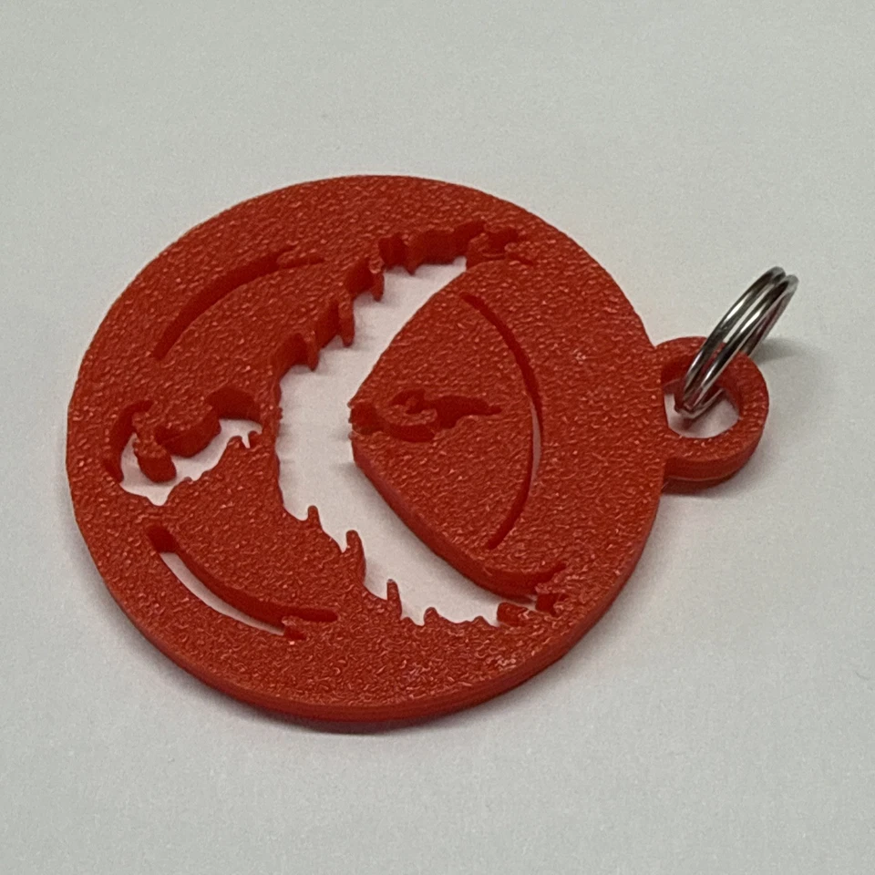 Фигурка Pokemon Go Team Valor брелок ручная работа 3D-печать с кольцом для ключей - Изображение 3 из 4